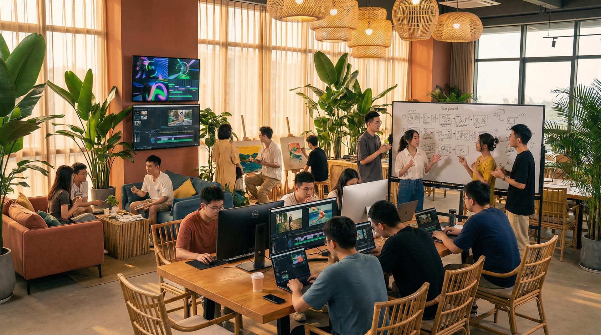 抖音揭秘传媒培训课堂