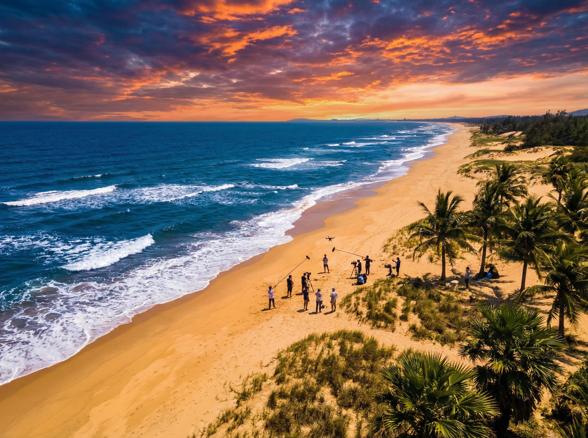 抖音揭秘传媒秦皇岛黄金海岸创作基地
