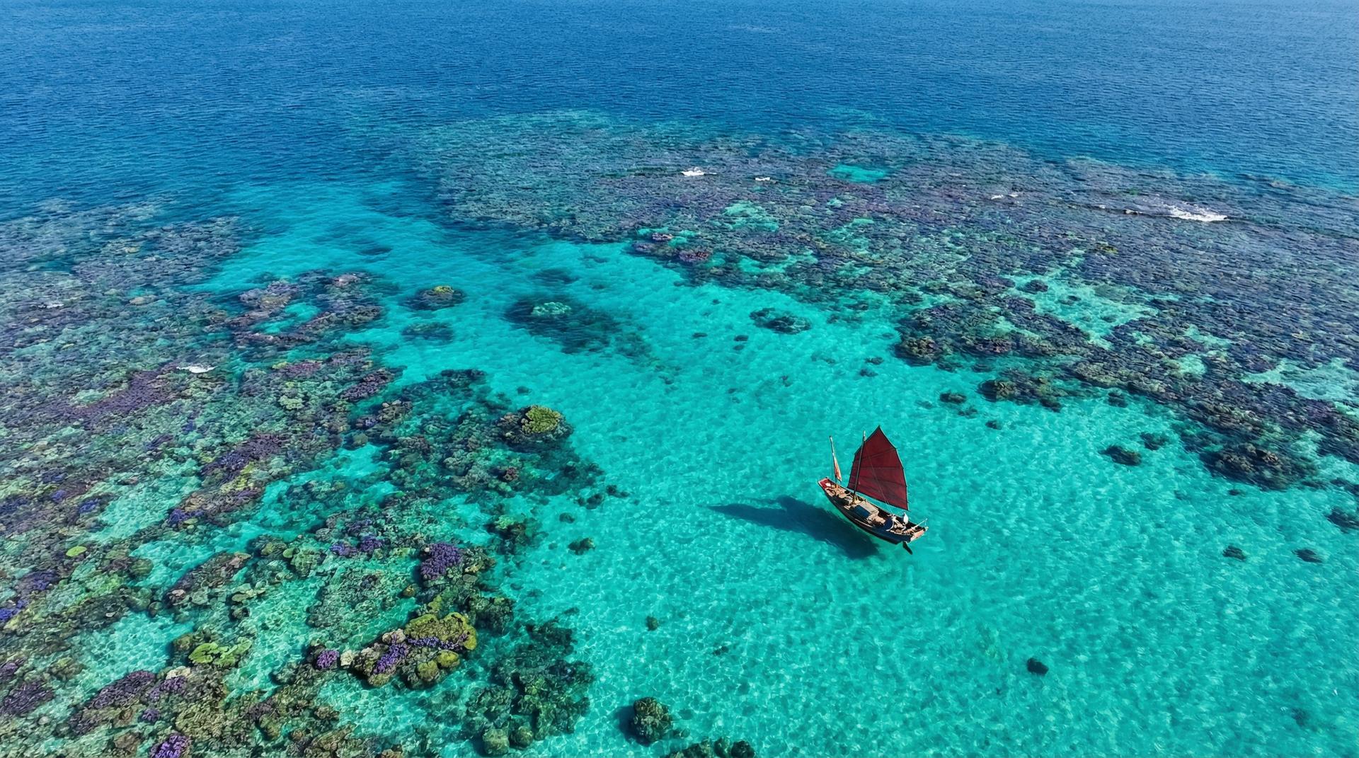 抖音揭秘传媒千步沙航拍