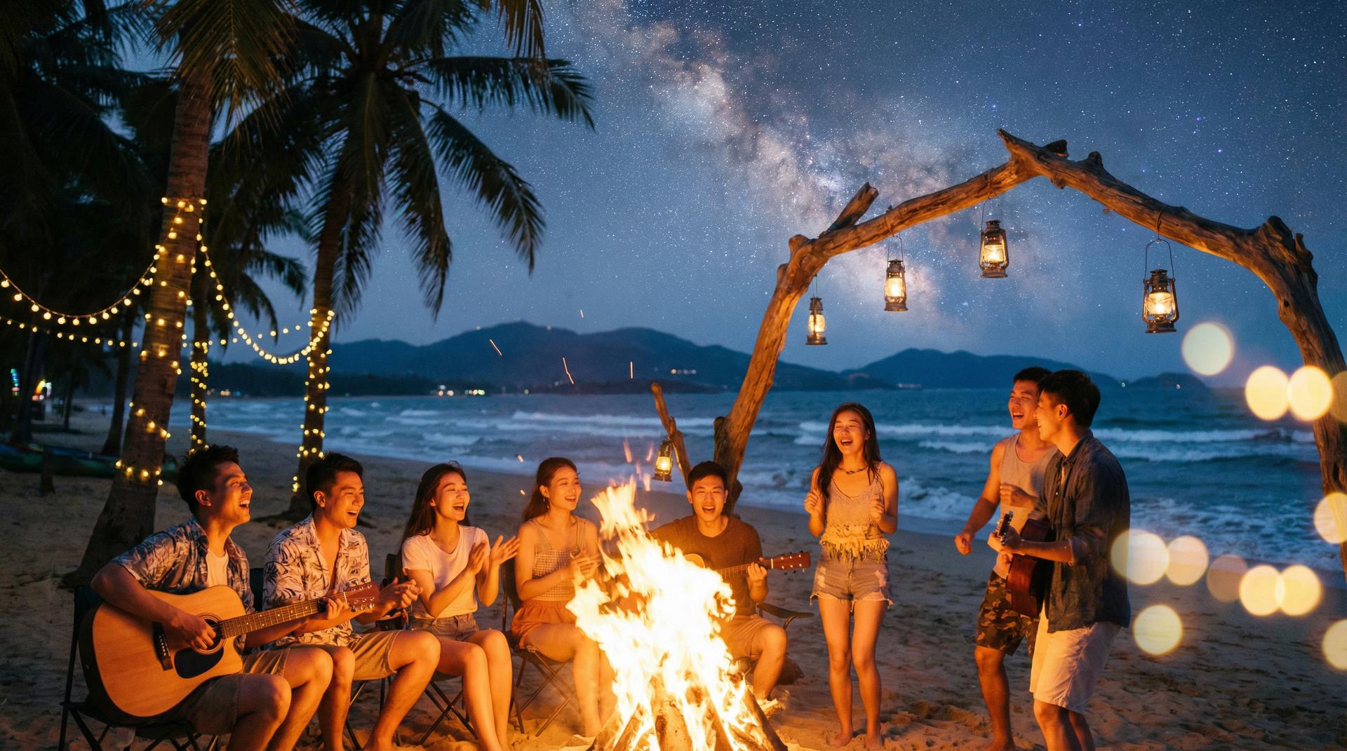 抖音揭秘传媒海岛生活